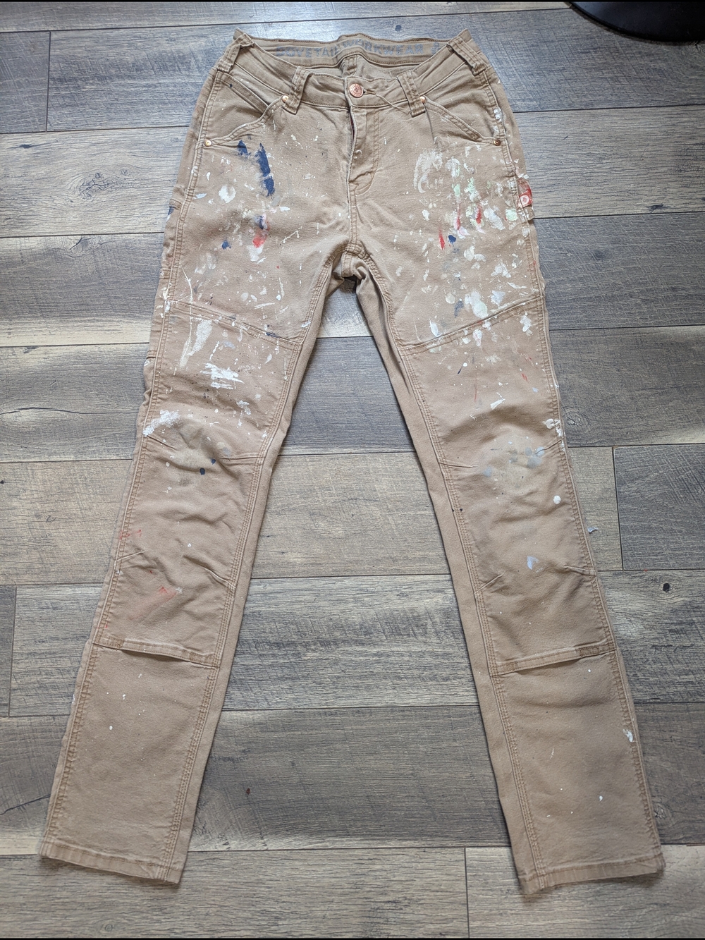 Dovetail Workwear Maven Pant In Tan